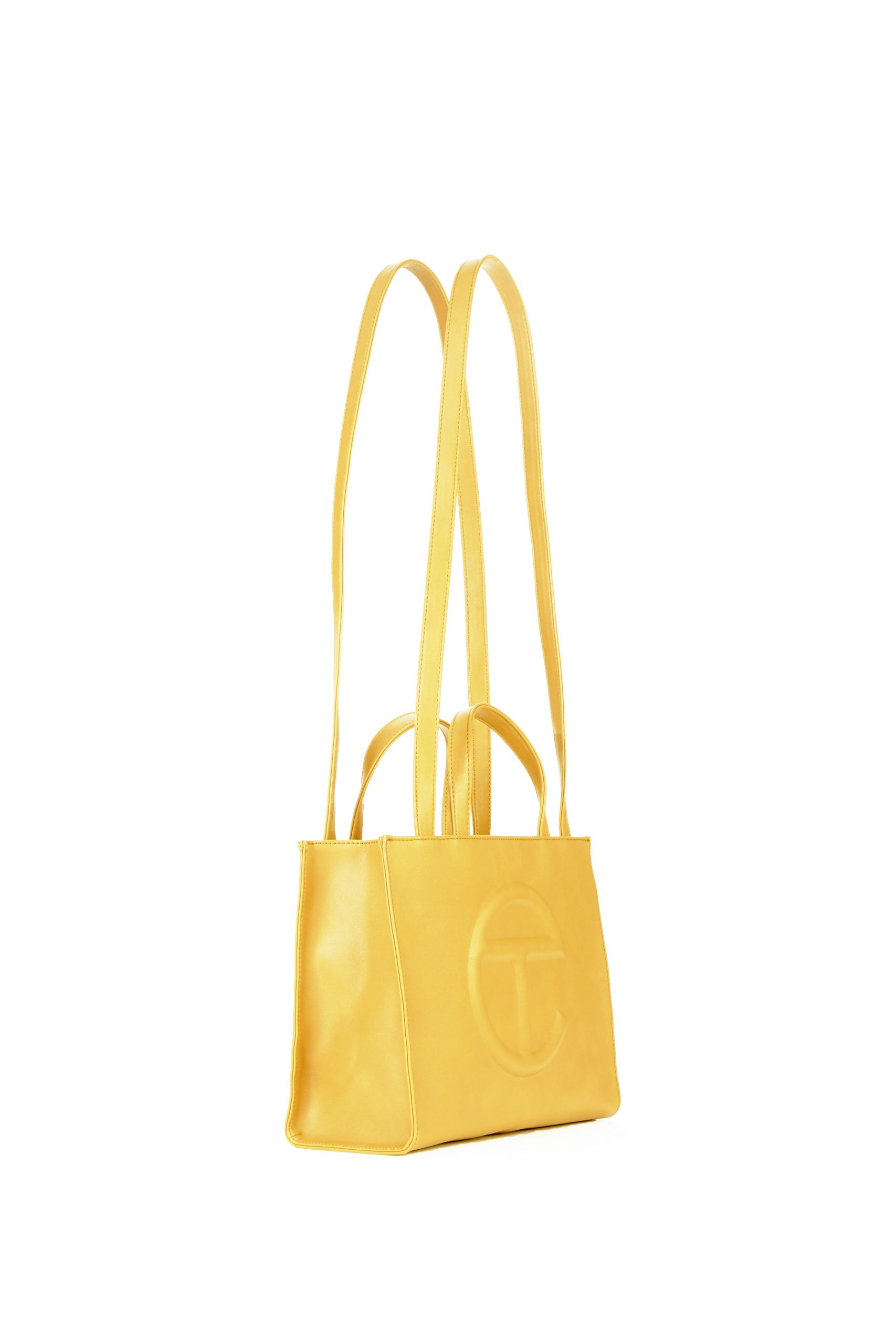 Medium Yellow Shopping Bag