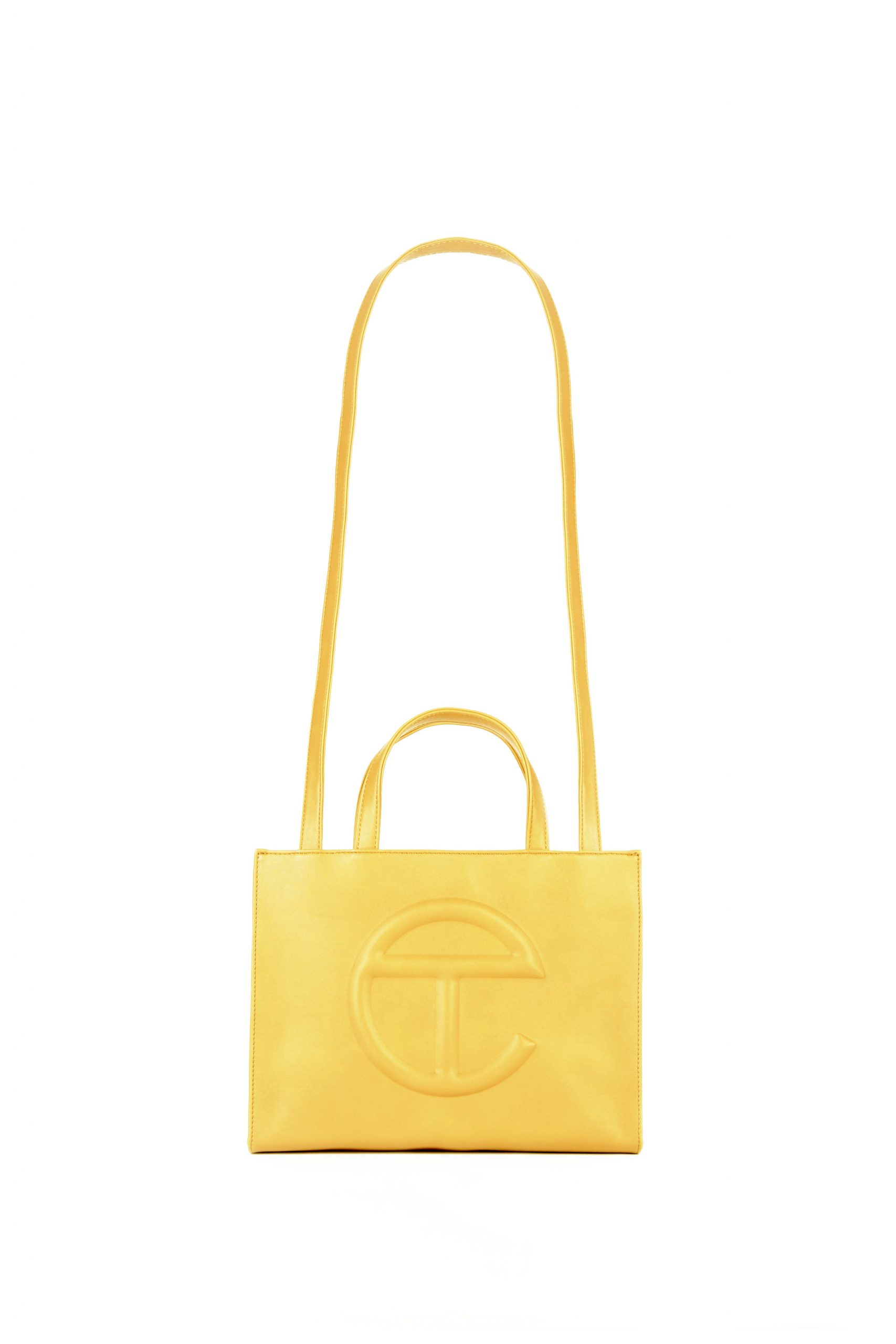 Medium Yellow Shopping Bag