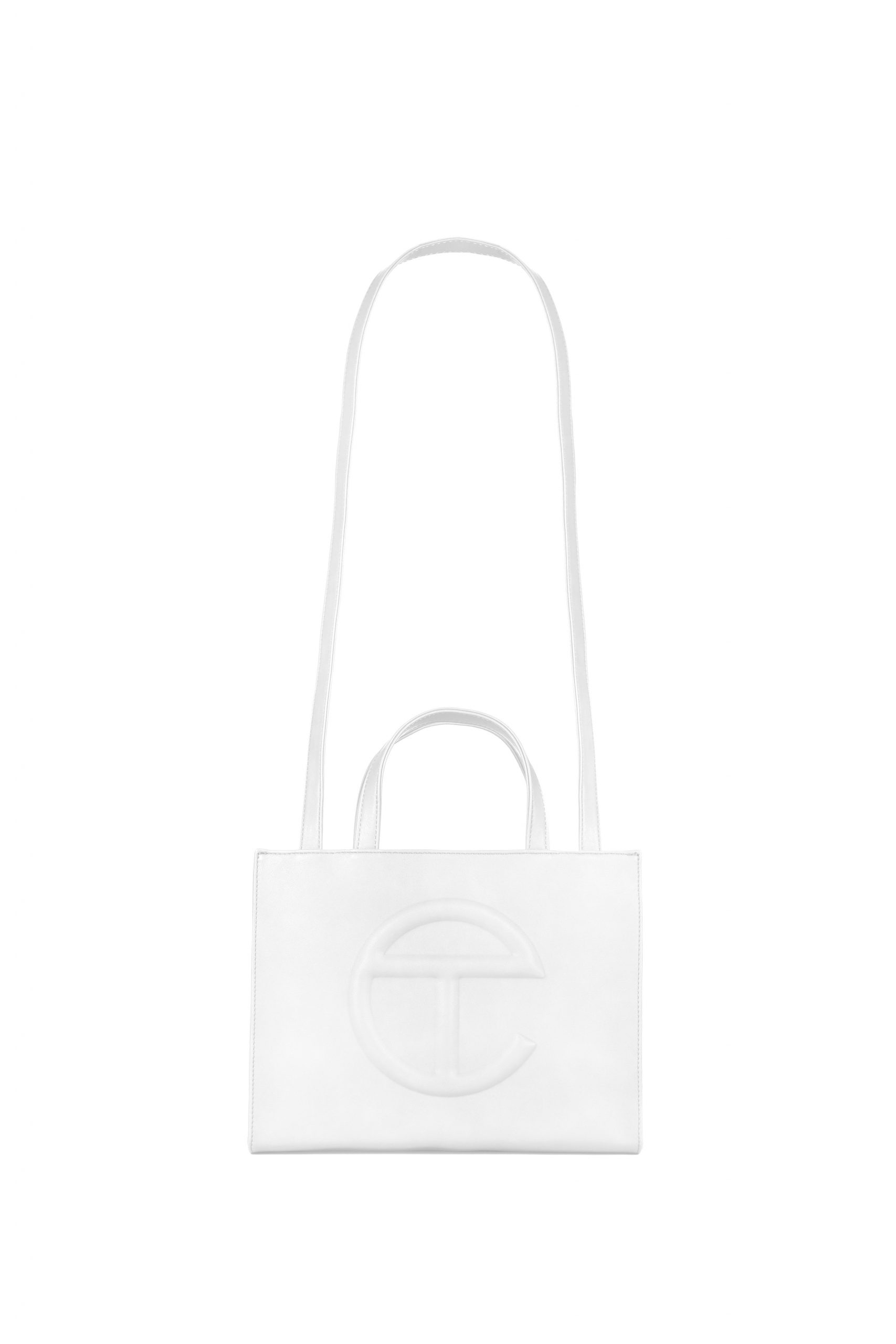 Medium White Shopping Bag