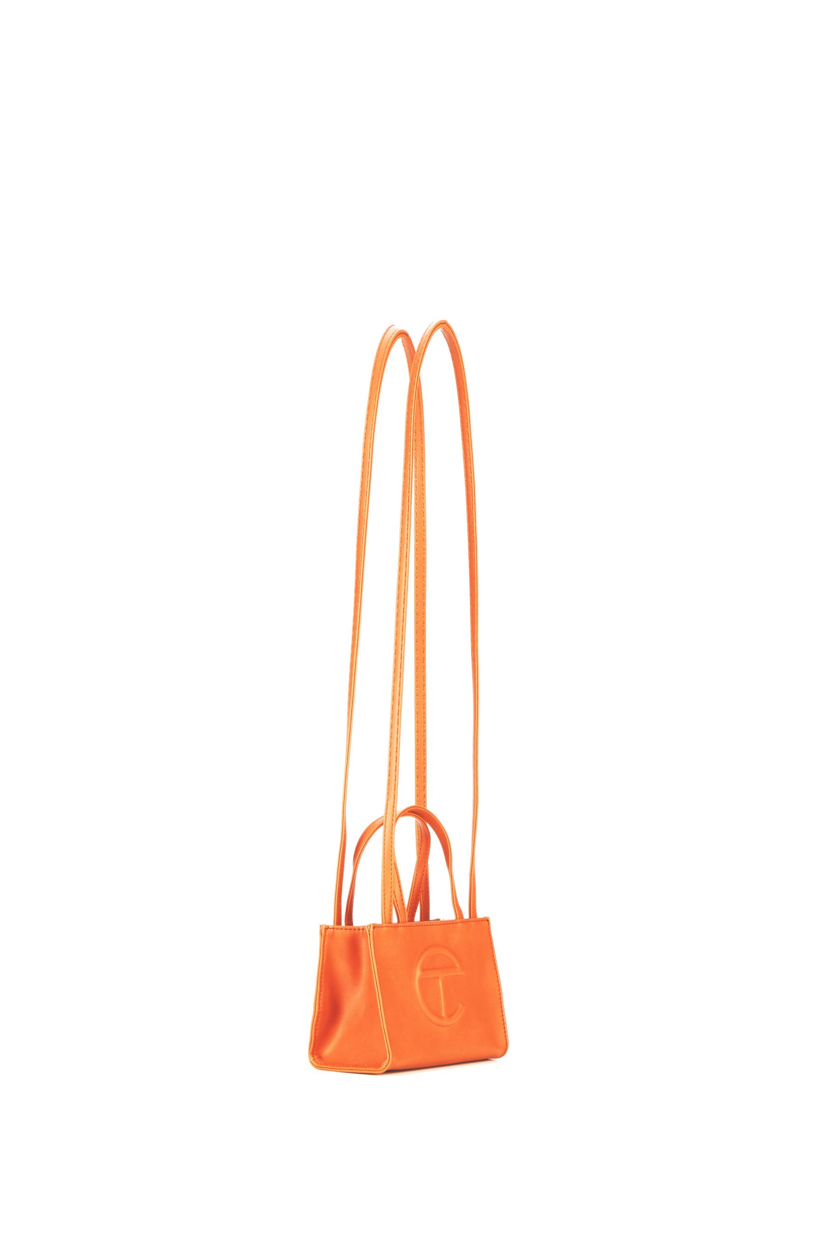 Small Orange Shopping Bag