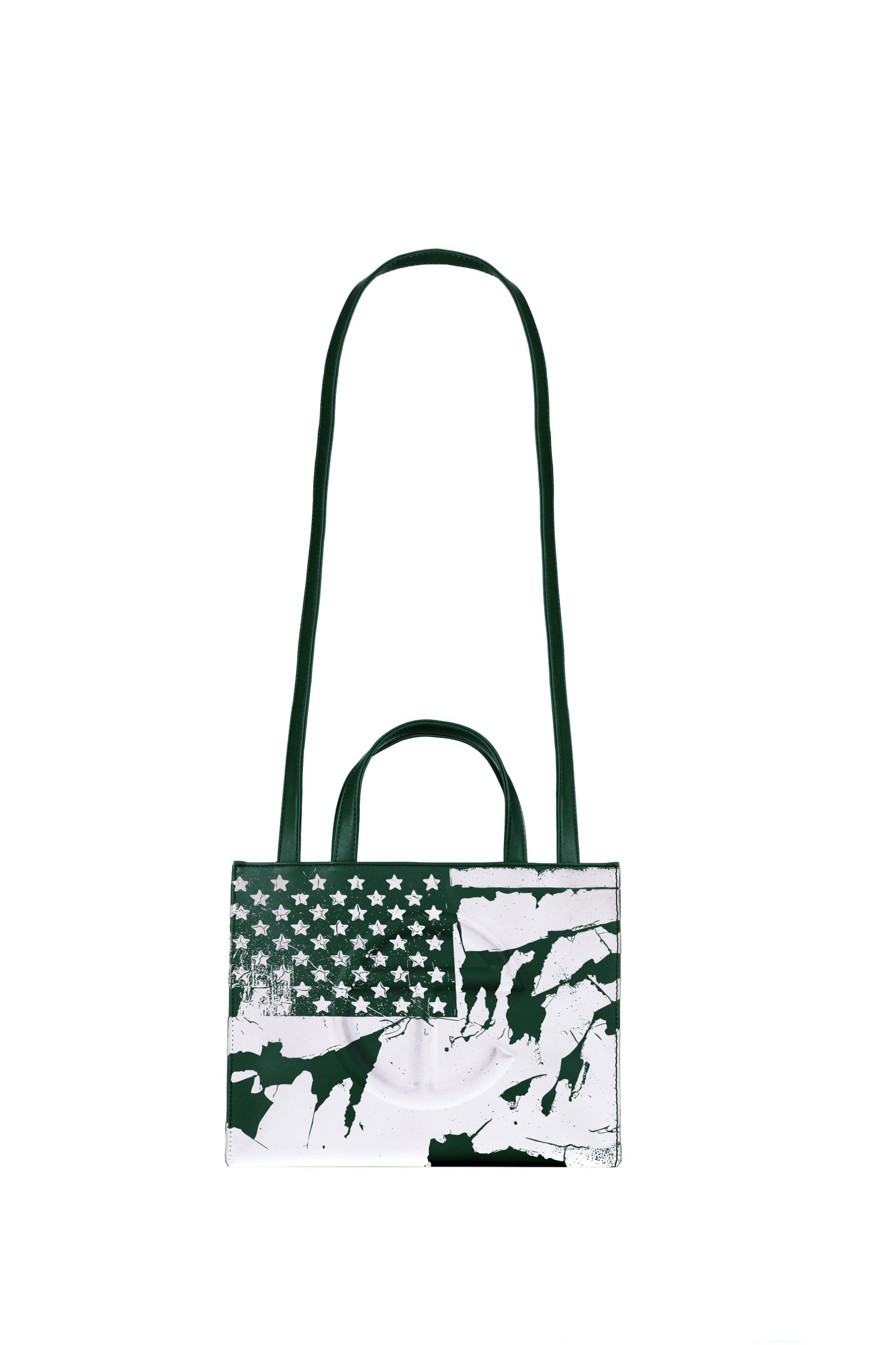 Medium Printed Shopping Bag – Flag