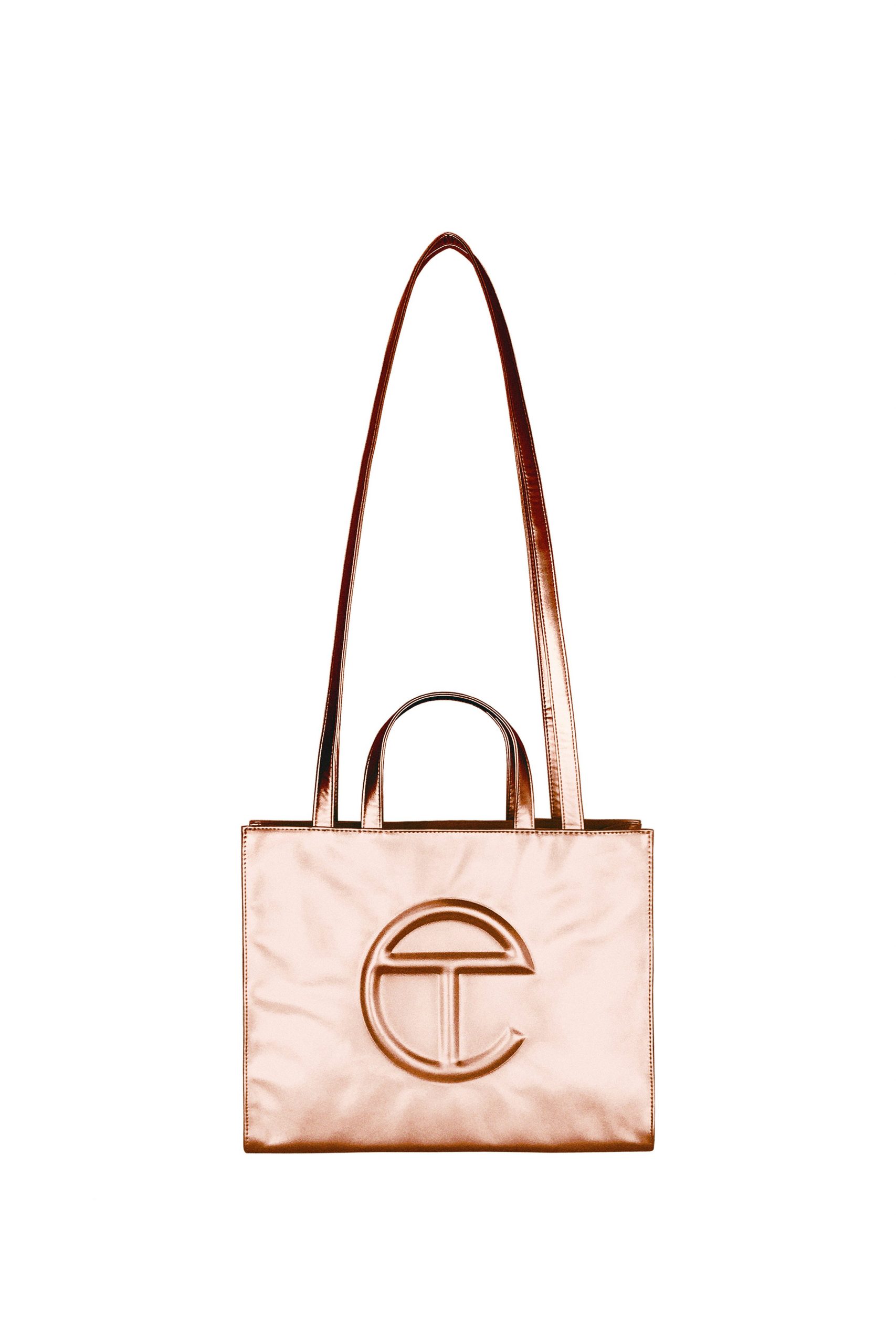 Medium Copper Shopping Bag
