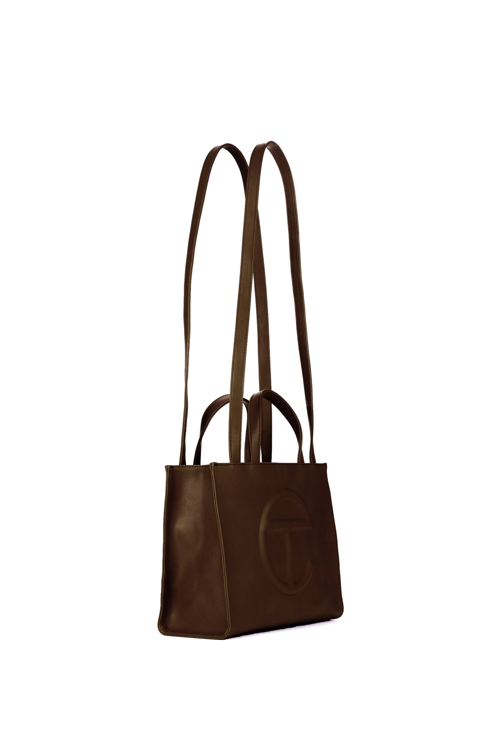 Medium Chocolate Shopping Bag