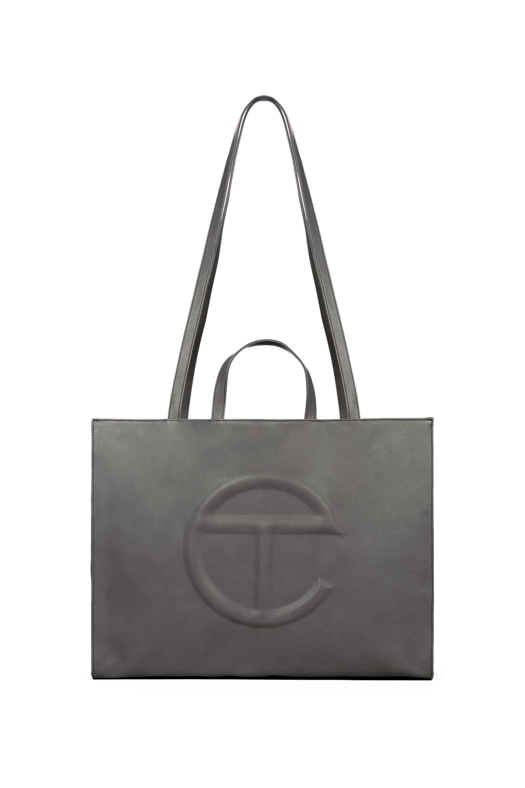 Large Grey Shopping Bag